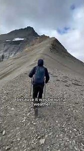 hiking the most iconic section of the Rockwall trail.. #camping #fyp #adventure