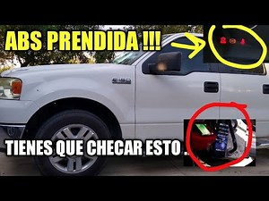 Ford F-150 luz de ABS prendida C1300 ,ABS light on