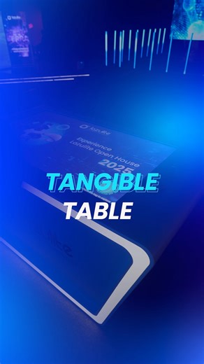 Lazulite Official on Instagram: "Tangible Table – Where Touch Meets Technology! Experience the magic of interaction with the Tangible Table – a smart surface that reacts to physical objects and hand gestures in real-time. This immersive solution is perfect for exhibitions, experience centers, and brand activations looking to wow their audiences with hands-on digital storytelling. 🔹 Real-time object recognition 🔹 Seamless physical-digital interaction 🔹 Ideal for museums, showrooms & events 🔹 