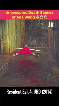 Rare Uncensored Death Scenes of Ada Wong | The full video is now available. #residentevil4