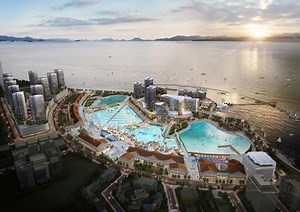 韓国・始興市のタートルアイランドに建設された世界最大の人工サーフパーク「Wave Park 」がオープン、最新映像公開 | SURFMEDIA