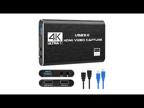 Review: Capture Card for Nintendo Switch – 4K HDMI to USB 3.0, 1080P 60FPS, Multi-Device Streaming
