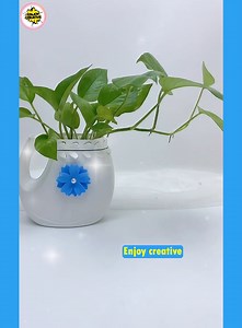 1M views · 20K reactions | The idea of ​​making extremely beautiful decorative flower pots with discarded plastic bottles | Enjoy creative | Facebook