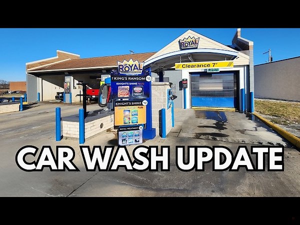 Collecting money at my car wash