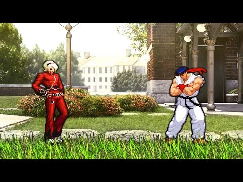 Ash Crimson vs Master Ryu | The Flame Manipulator Against the Martial Master
