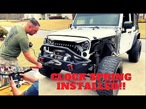 Jeep Wrangler Clock Spring Install