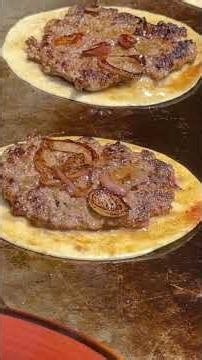 Burger on a Tortilla? Here's How to Make It #grilling #recipe #shorts