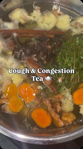Arie Lee | Herbalist 🌿 on Instagram: "This is a simple Respiratory support tea made from fresh ginger, turmeric, thyme, cinnamon & clove. It’s naturally sweet and helps my husband get rid of his cough and congestion in 24hrs. Some benefits 🌿 ✨✨ 🫚 Clears mucus and stagnation 🦠🚫Antimicrobial, antiviral 🔥 Warming 🤒 Supports fever response without suppressing it 😷 Helps move chest congestion, break down sinus pressure & get pastt a lingering cough If you use fresh ginger 🫚 turmeric & thyme,