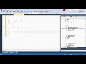 ASP.NET MVC JavaScript ile HTML Sayfası Yazdırmak