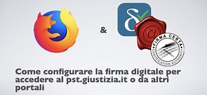 Come configurare la firma digitale per accedere al pst.giustizia.it o da altri portali — Avvocati e Mac
