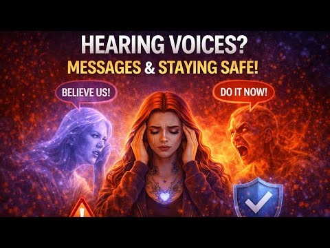 Hearing voices? What if they’re messages AND you still stay safe?