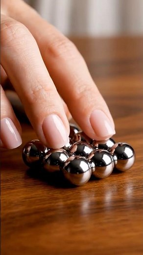 Magnetic Balls Rolling & Clicking | Satisfying Simple ASMR