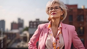 Senior woman portrait, person portrait, woman portrait - Image featuring portraits of a senior woman and a person, emphasizing on portraying women