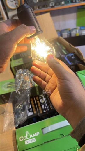 Warm Bulb Design Waterproof Camping Light