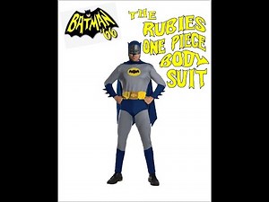 The Rubies "One Piece" 1966 Adam West Batman Costume!