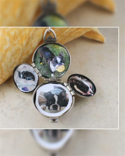 Victorian Lady Cameo Photo Locket Silver