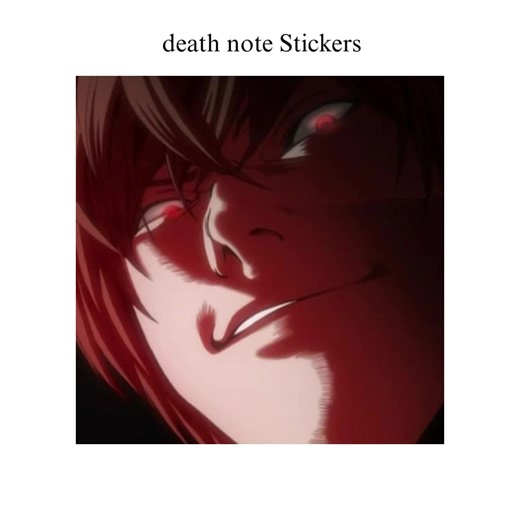 ‏#deathnote #stickers #anime #jjk #fyp 💗✨ | Anime Stickers