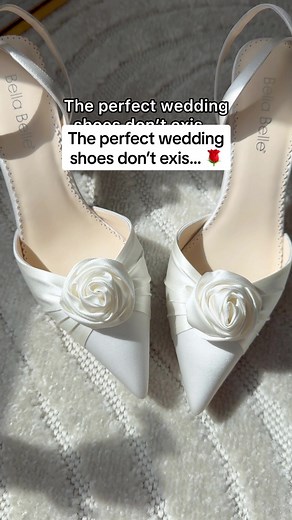 3.5 Inch Rosette Wedding Shoes: The Perfect Pair for Your Special Day