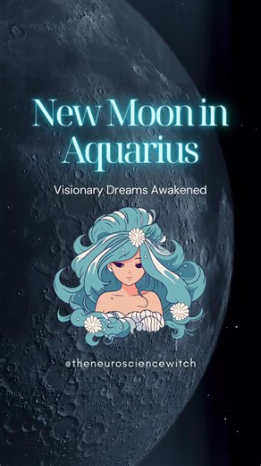 Awakening Visionaries 🌑♒✨ Under the celestial veil of the New Moon in Aquarius, our spirits are called to soar, daring to dream audaciously and sculpt a future unbound by tradition. Aquarius, the harbinger of innovation and collective consciousness, whispers of a world where diversity is celebrated, and progress knows no bounds. As Luna graces the night sky, let us gather in collective visioning rituals, igniting the flames of change with blue-hued candles, and sharing our boldest dreams for hu