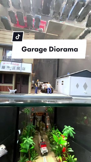DIY Hot Wheels Diorama Garage Building Review