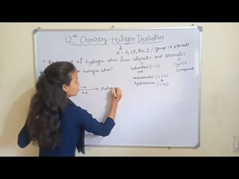 Halogen derivatives|| organic chemistry|| class12|| Introduction|| Lecture 1