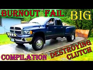 BIG Burnout Fail Compilation - 30 minutes of clutch destroying