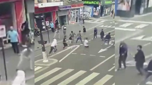 Paris : une violente rixe éclate en pleine rue entre des ressortissants afghans, sur fond d’un trafic de cigarettes