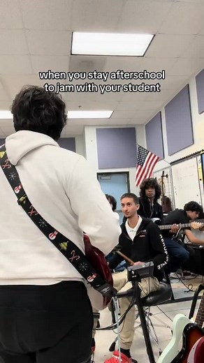 Throwback to this groovy jam with my student 🥁 | Gabeflow