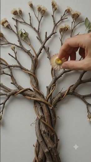 Twig Forest Artwork Nobody Can Stop Staring At 🌳✨ #art #satisfying #craft