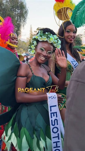 Miss Cosmo Lesotho 🇱🇸 Refiloe Makoae, during the Carnival Costume Parade in Da Lat, Vietnam. #MissCosmo2025 #pageanttalk | Pageant Talk