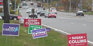 MaineDOT reminds public of rules regarding temporary signs