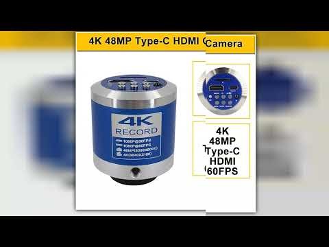 4K 48MP Microscope Camera TypeC HDMI Microscopic Camra Sony Sensor HD Industrial Soldering Microsco