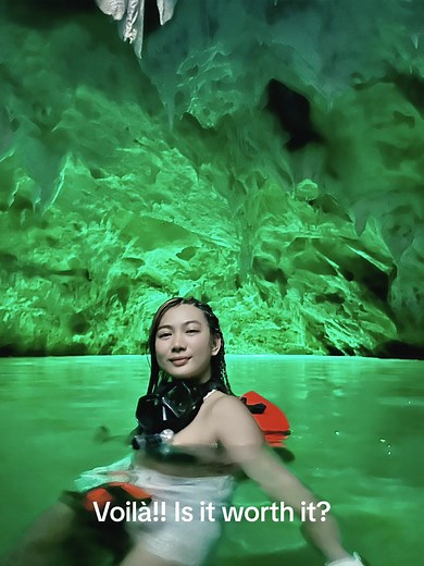 Exploring the Enchanting Luminous Cave in Siargao