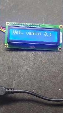 Wind speed meter with Arduino