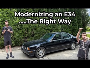 The 3.7L Stroker M30 E34 BMW Gets a Standalone ECU | The Complete Process, Install to Driving!