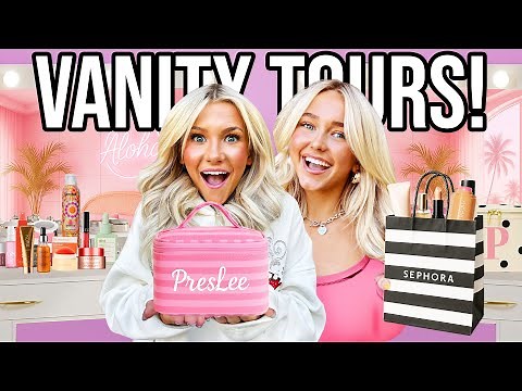 WE BUiLT our DREAM VANiTiES💄✨
