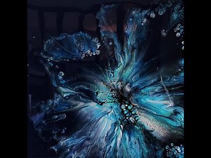 (624) Satin Enamel Bloom with Full Resin Tutorial! "A Canvas's Journey"