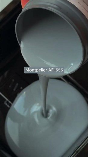 Tell us if you see more blue or gray in these Benjamin Moore paint colors 💙🩶