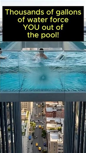 Would you swim in one after this? 😱