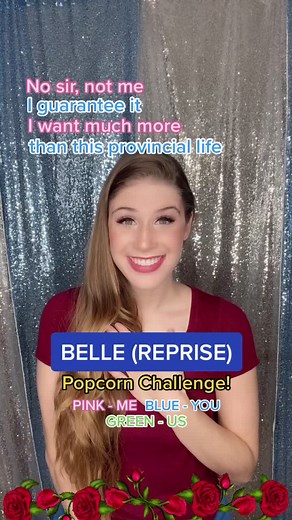 Sing Along with Beauty and the Beast Belle Reprise Challenge