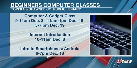 Topeka & Shawnee Co. Public Library classes help you navigate digital world