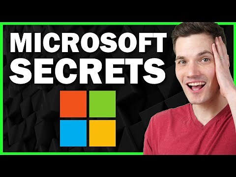 🎈 Fun Secrets in Microsoft Products