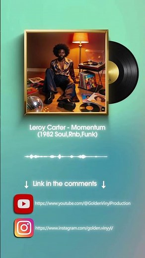Leroy Carter - Momentum (1982 Soul,Rnb,Funk) | Golden Vinyl