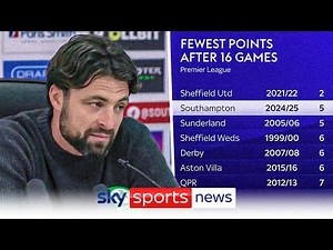 Russell Martin's final moments as Southampton Manager