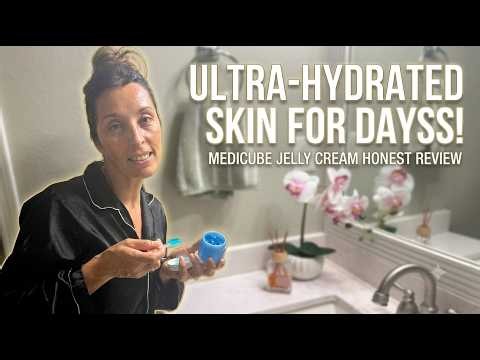 medicube Jelly Cream Review | Hydrating Korean Moisturizer for Glass Skin