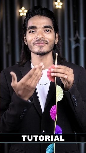 AUTO FLOWER MAGIC TRICK TUTORIAL 🤩 Magical Gaurav #magic #shorts #tiktokeffects