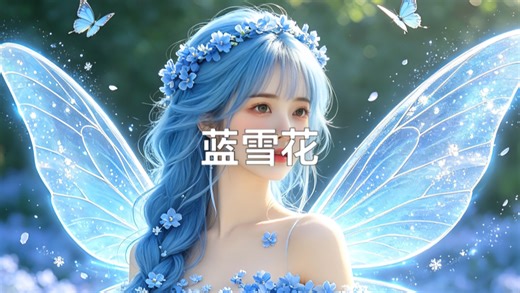 蓝雪花精灵🧚天秤座的守护花。花语是清冷淡雅、理性之美。适合追求平衡的天秤座，传说海神赐花，抚平纠结的心。天秤如蓝雪，不张扬，却在燥热中予人最舒服的凉意。