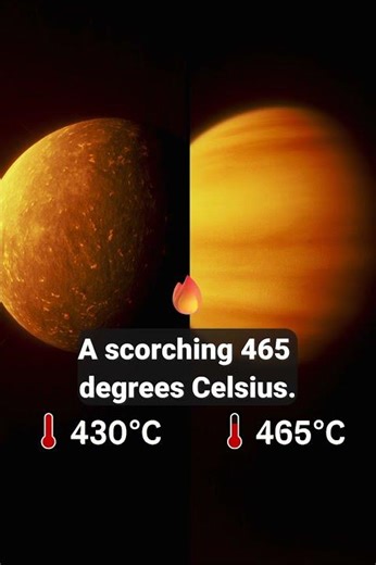 Mercury vs Venus: The Real Hottest Planet@Bright Aura-v6q #SpaceFacts #Venus #Mercury #ScienceShorts