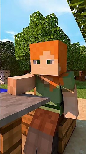 Minecraft kiss 😘 , Steve and Alex kiss 😘 kiss minecraft #minecraftanimation