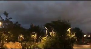 12K views · 100 shares | Thunder and lightning hit the Walt Disney World area in Orlando, Florida, Monday evening. https://www.fox6now.com/weather This video shows a bolt hitting near what the uploader said was the Star Wars: Galaxy’s Edge area inside the park. Credit: @Austin_Cop_17 via Storyful | FOX6 News Milwaukee | Facebook